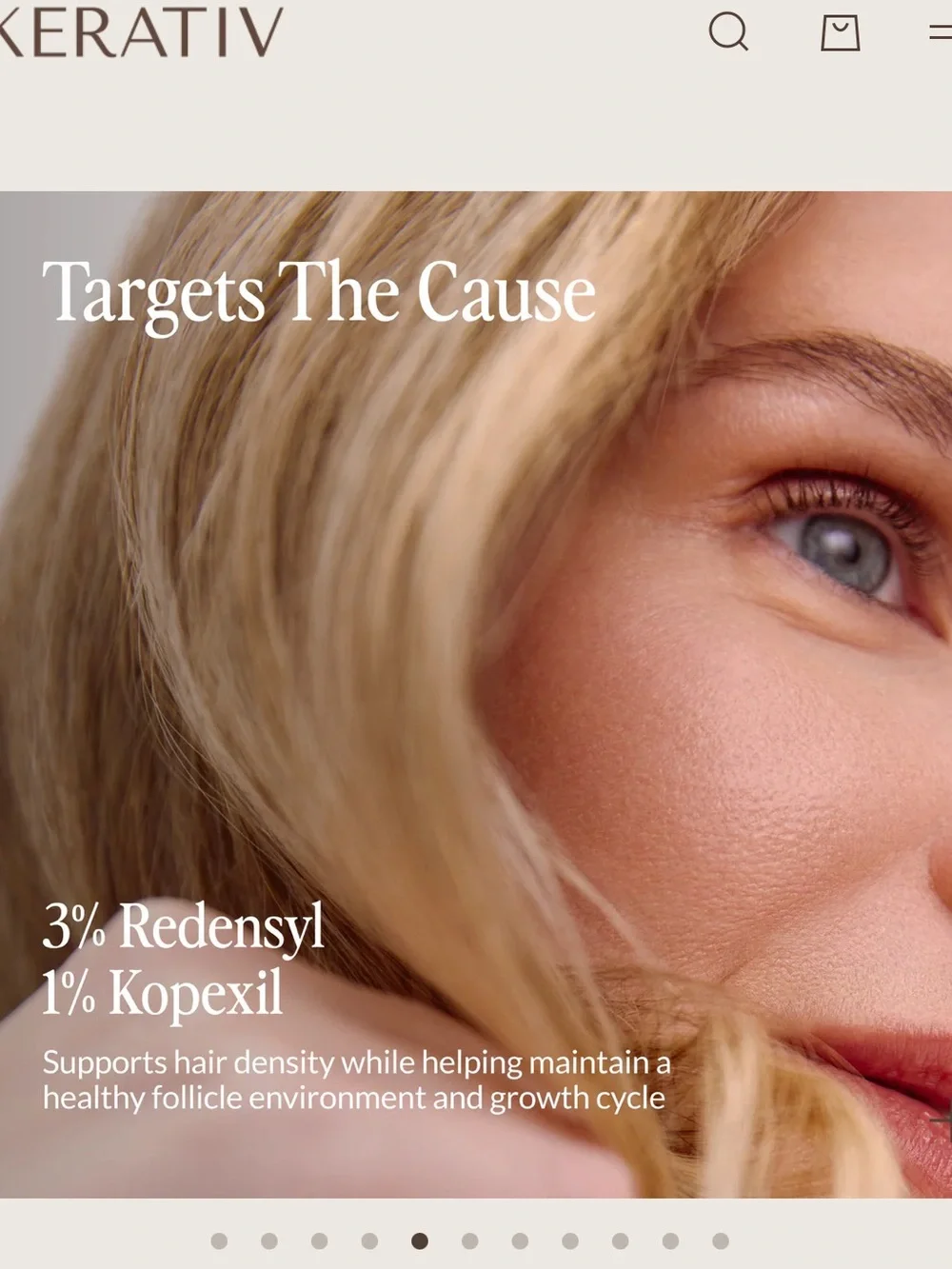 Kerativ redensify treatment
